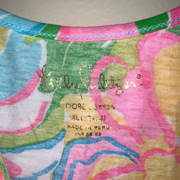 NWOT girls lilly pulitzer romper - Picture 3 of 3